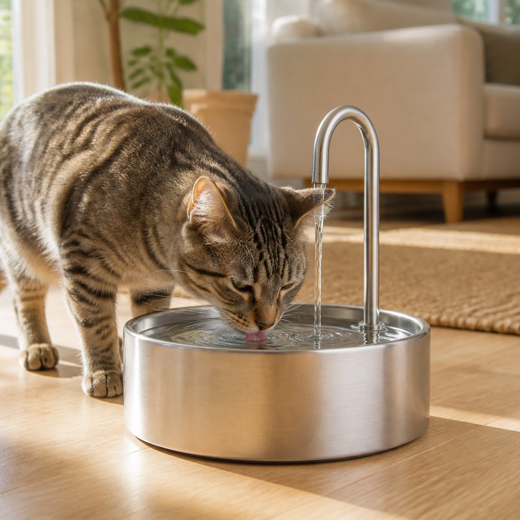 3.2L Pet Water Fountain — In context