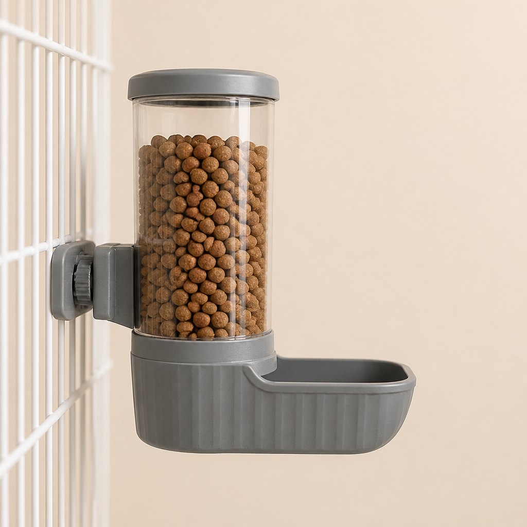 Hanging Feeder & Waterer — Second angle