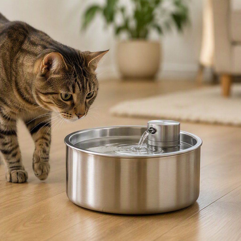 Cordless Sensor Fountain Series — In context