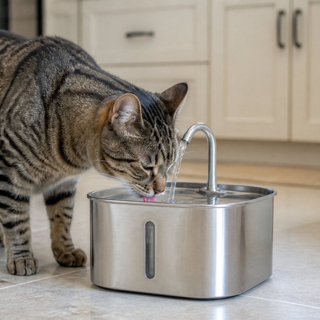 2.2L Compact Window Fountain — In context
