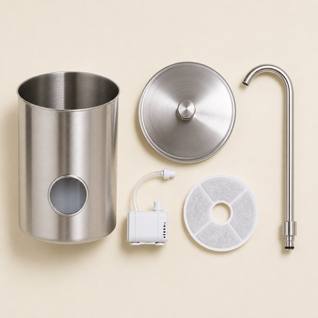 Classic Tap Fountain WS-12 — Parts and reverse