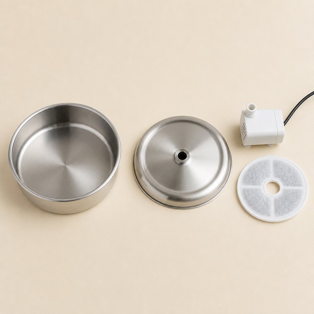Open Fountain WS-28 — Parts and reverse