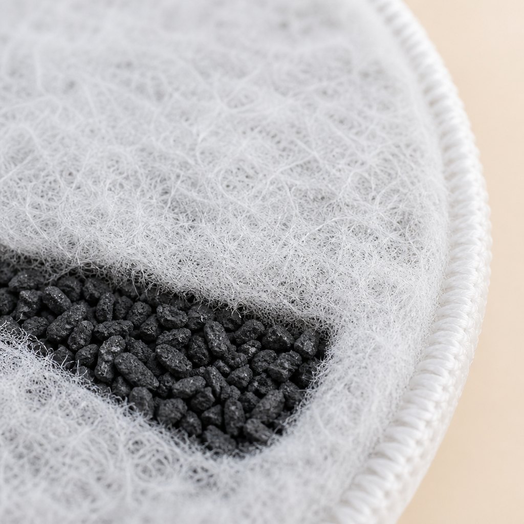 Round Filter & Sponge Sets — Material and finish
