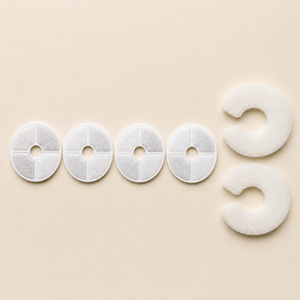 Round Filter & Sponge Sets — Parts and reverse