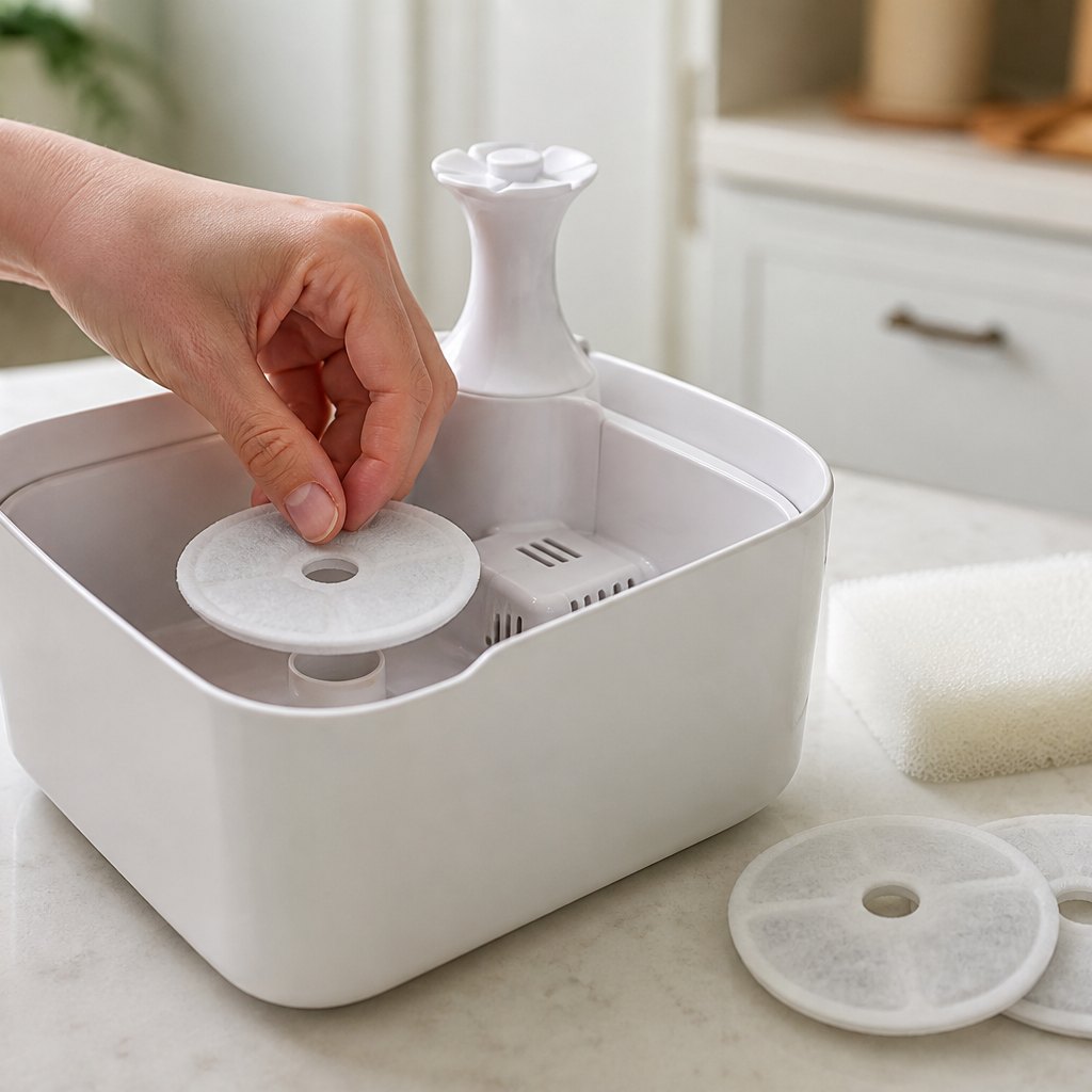 Round Filter & Sponge Sets — In context