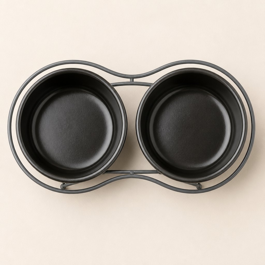 Ceramic Bowl & Bracket Sets — Second angle