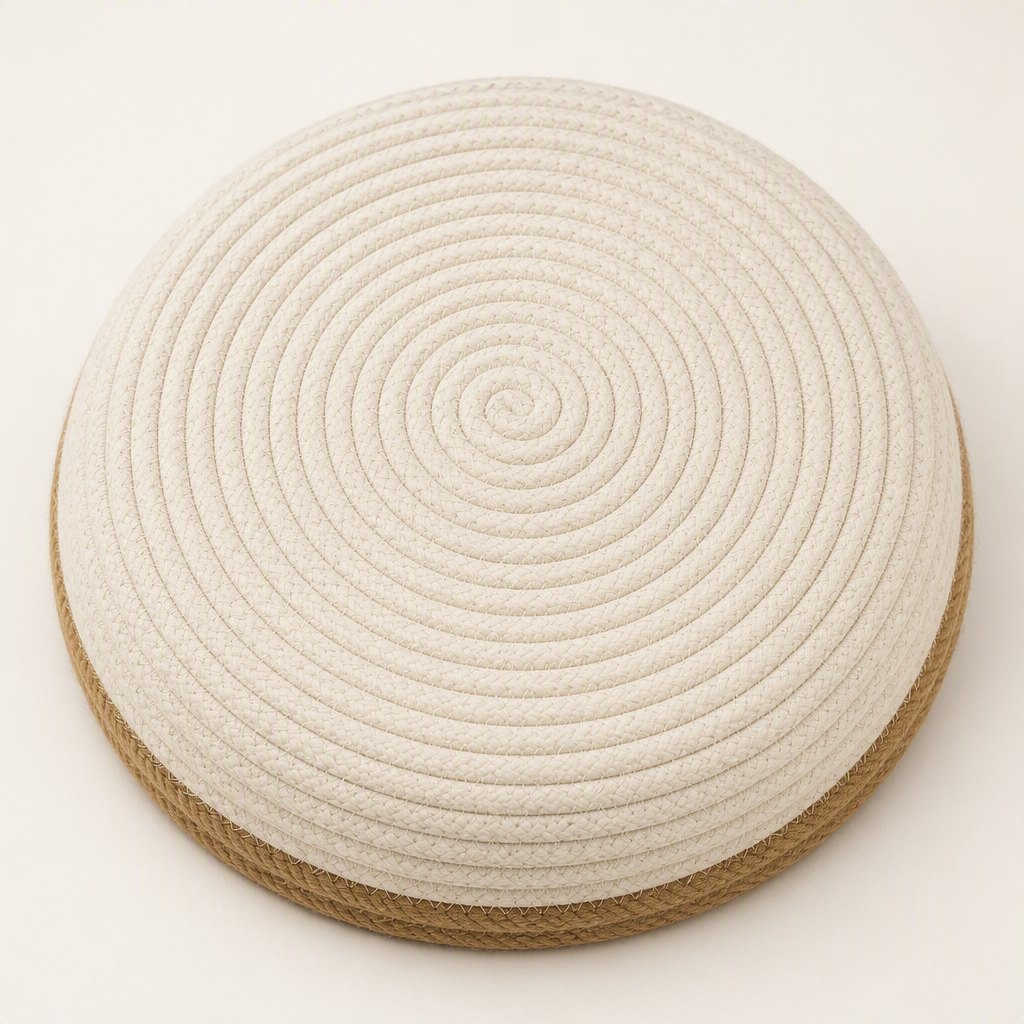 Woven Cotton-Rope Cat Bed — Parts and reverse
