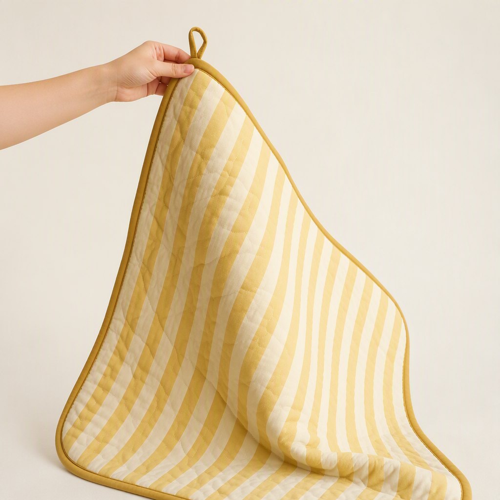 Reversible Waterproof Pet Mat — Shown in the hand
