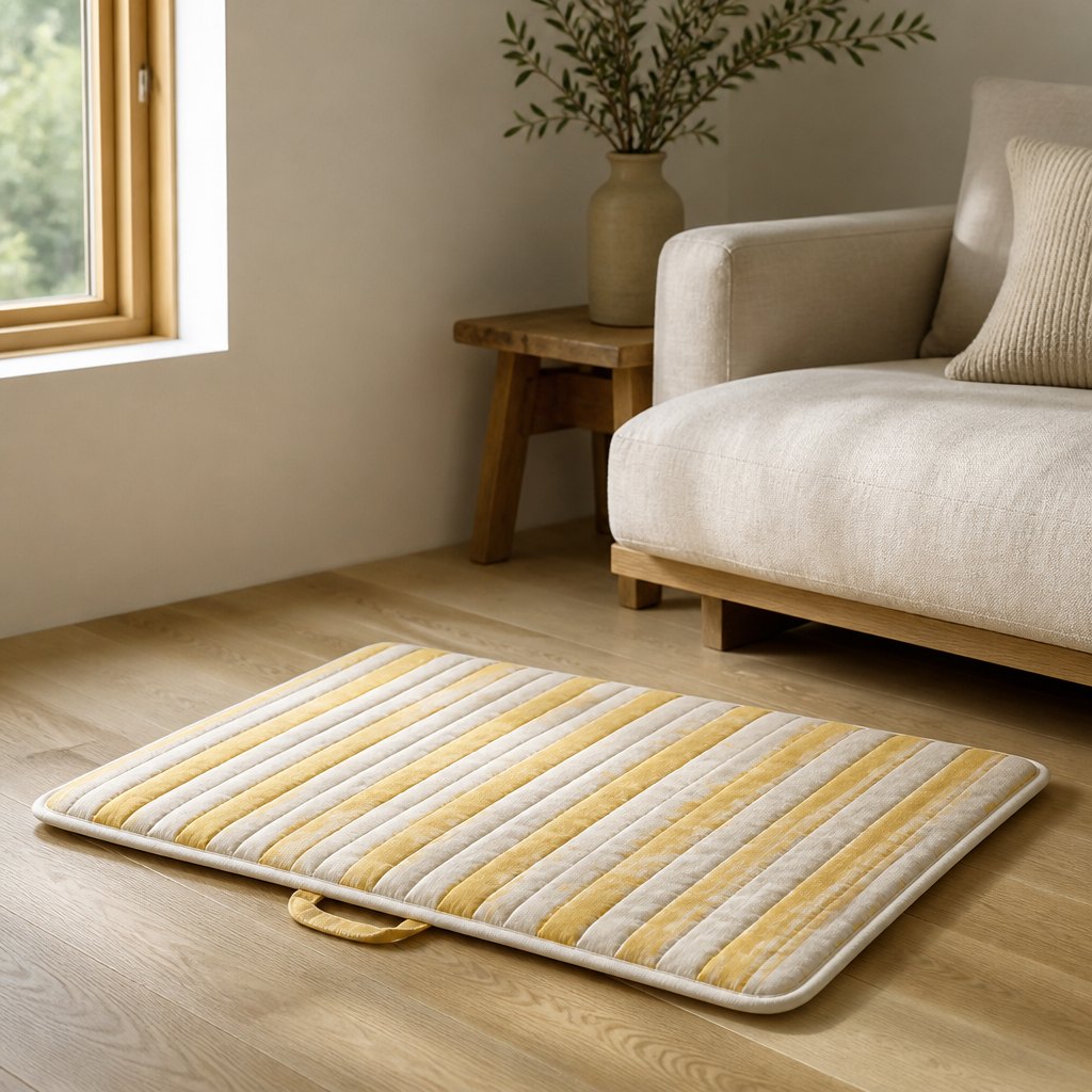 Reversible Waterproof Pet Mat — In context