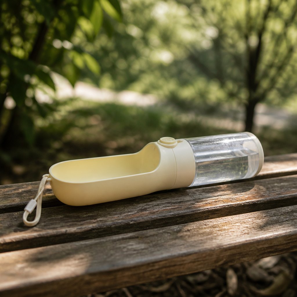 Portable Dog Water Bottle — In context