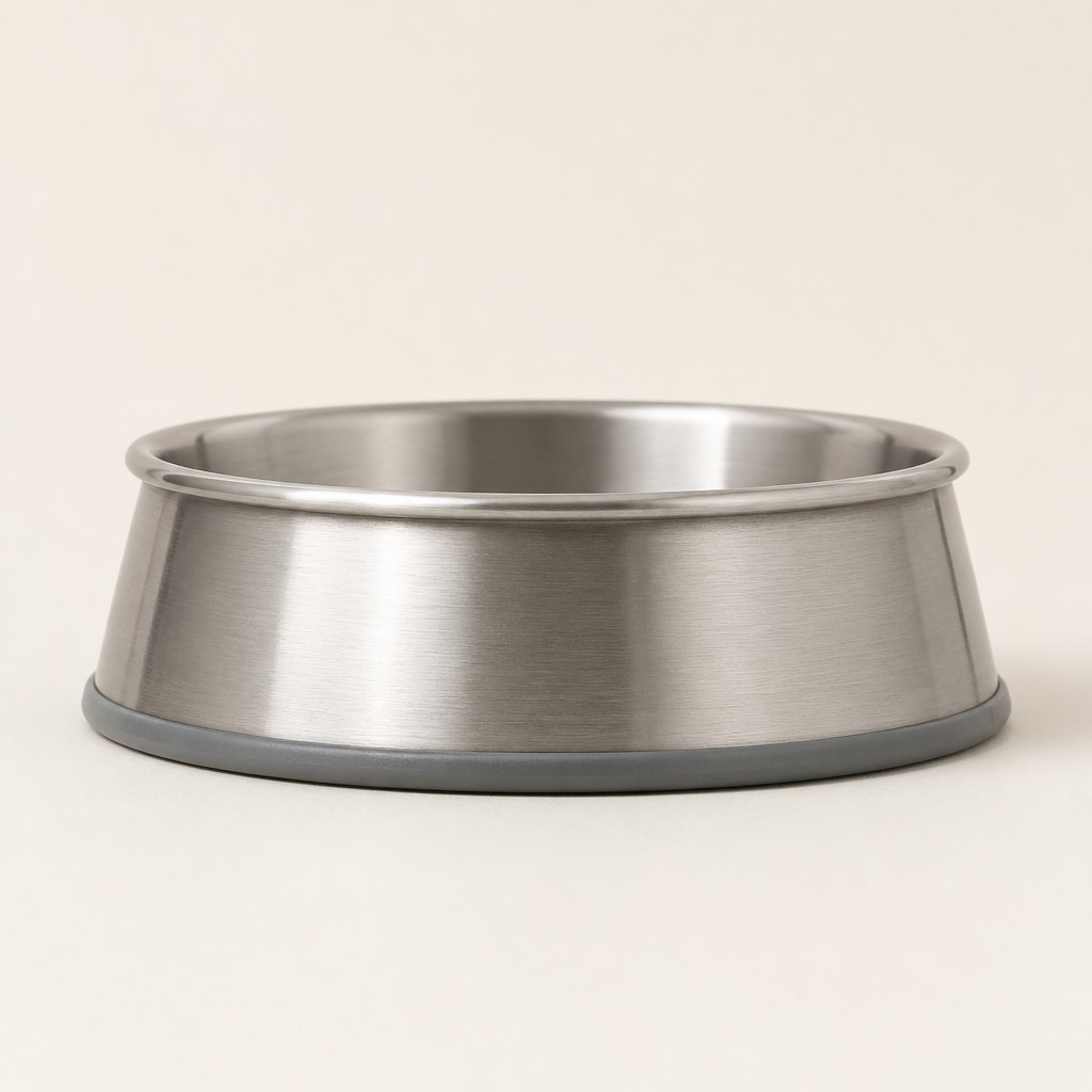 Anti-Slip Stainless Steel Pet Bowl — Second angle