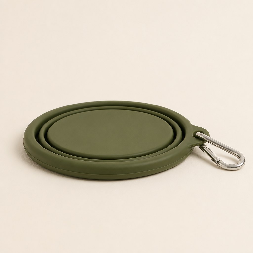 Collapsible Silicone Travel Bowl — Second angle